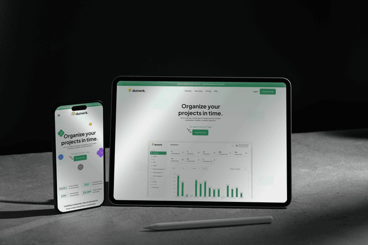 Dunwrk Dashboard